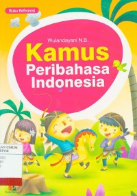 Image of Kamus Peribahasa Indonesia