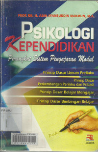Image of Psikologi Kependidikan: Perangkat Sistem Pengajaran Modul